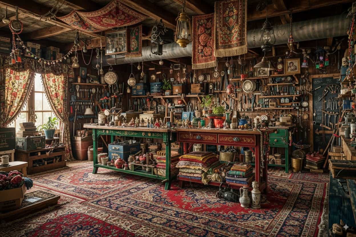 Persian palace interior