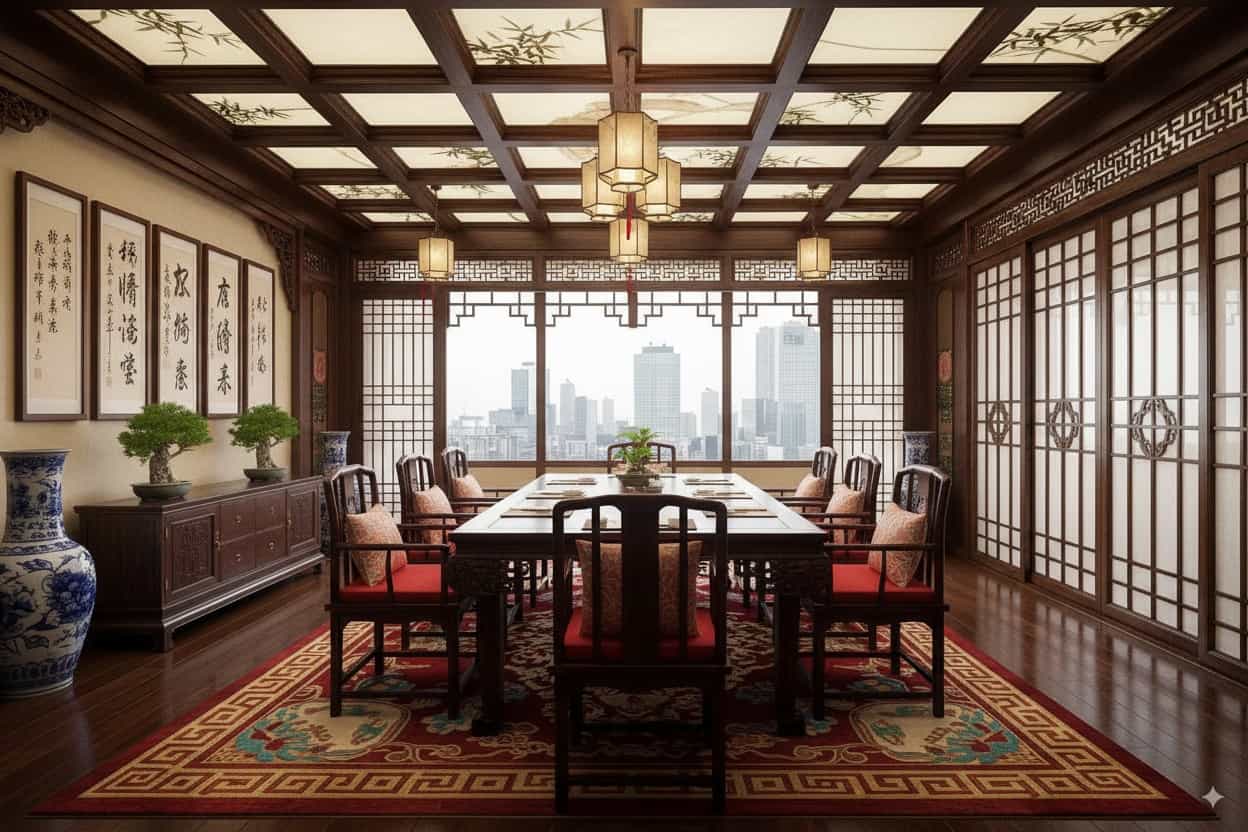 Bohemian style interior